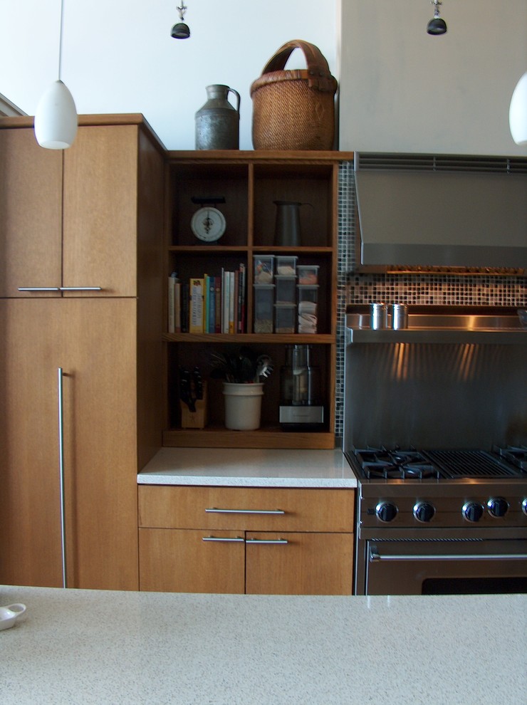 Kitchen - contemporary kitchen idea in Philadelphia