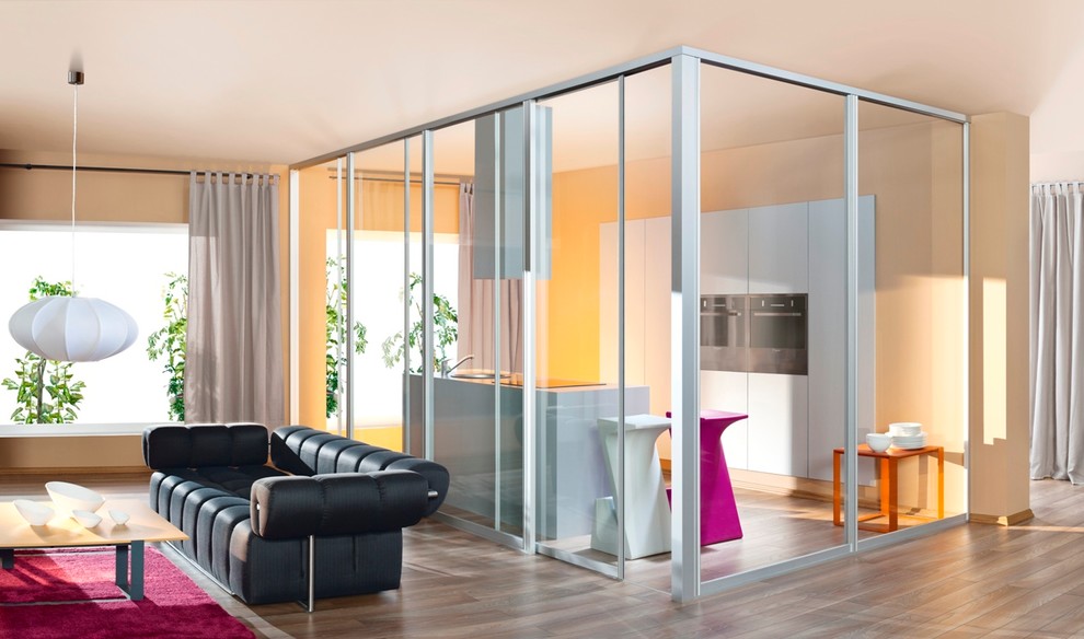 Loft Room Divider - Contemporary - Kitchen - Toronto - by Komandor ...