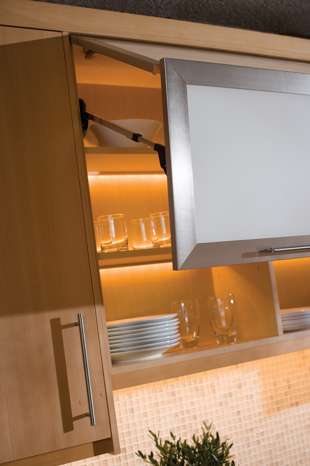 Vertical Lift Up Kitchen Cabinets Houzz