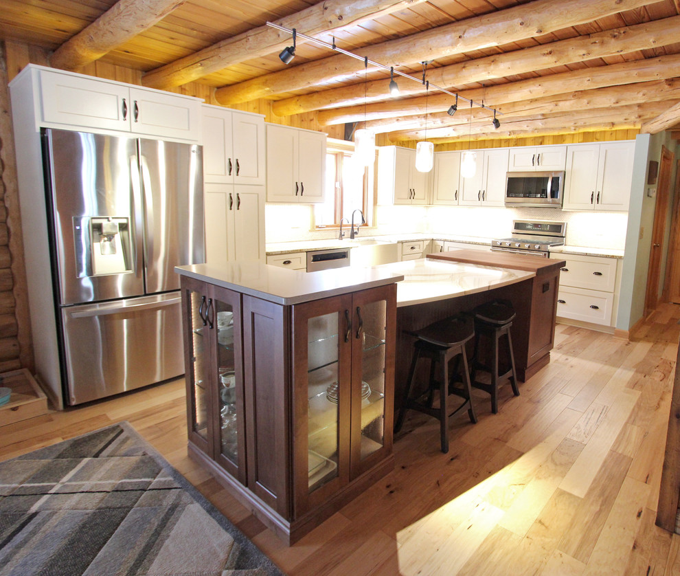  Rustic White Kitchen Cabinets For Sale for Small Space