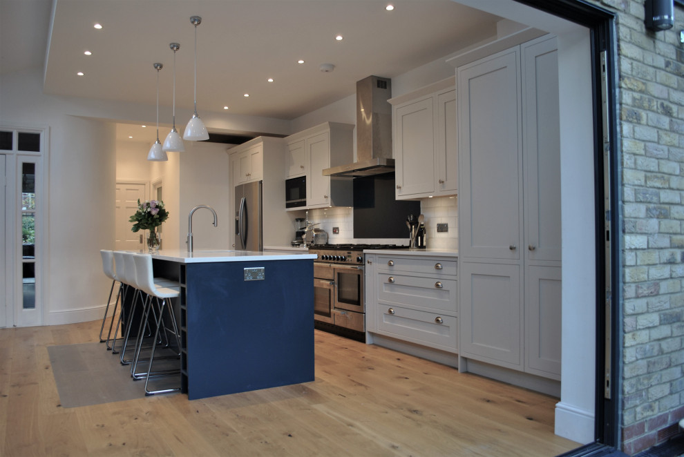 london Shaker Kitchen Modern Kitchen London by Eclectic