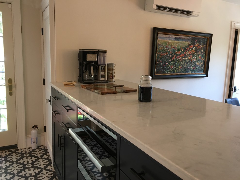 London Sky Polished Zodiaq Quartz Kitchen Providence by Quality