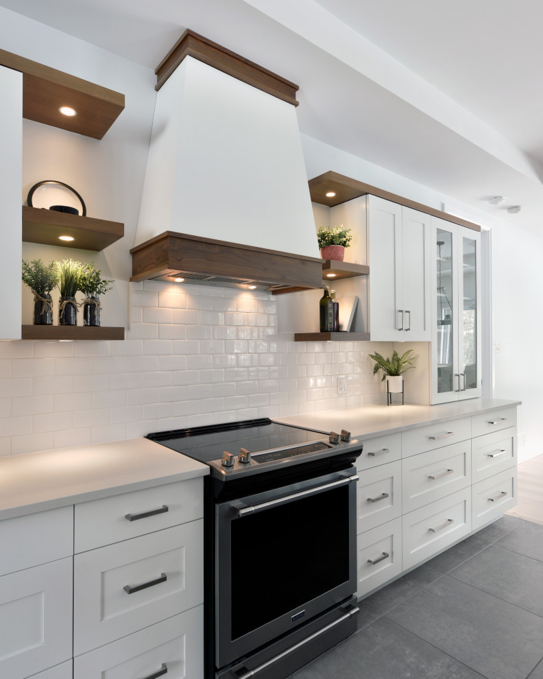 Lortie Residence Contemporary Kitchen Ottawa by Potvin Kitchens