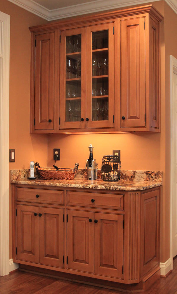Example of a tuscan kitchen design in DC Metro
