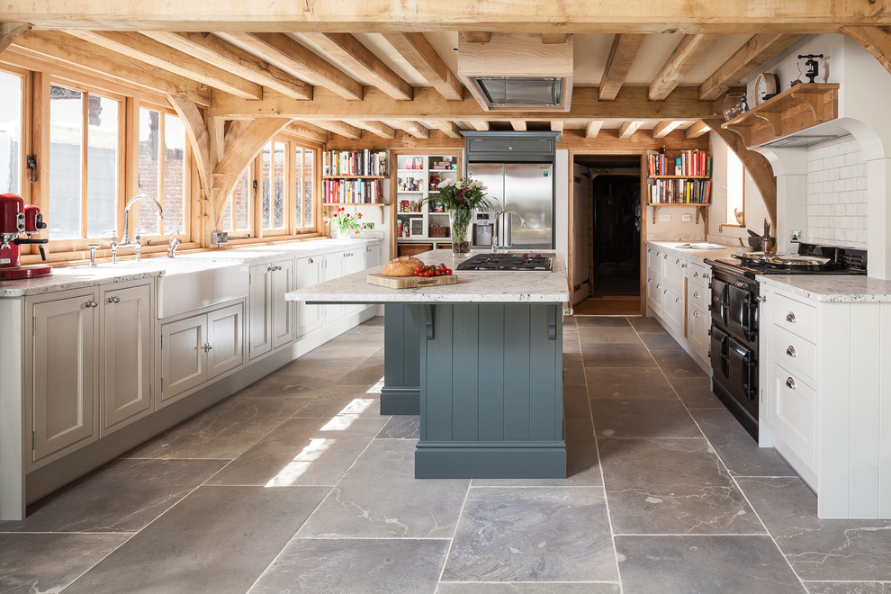 Inspiration for a traditional kitchen in Kent.