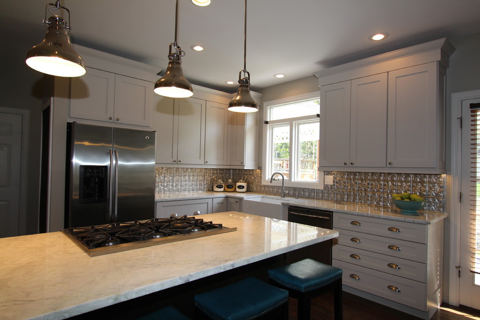 Luxuriously Spacious Living - Transitional - Kitchen ...