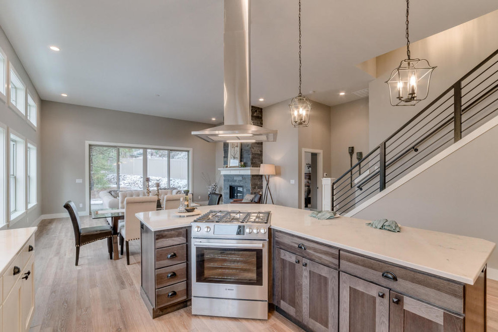 Luxury Home Staging Transitional Kitchen Seattle by Home