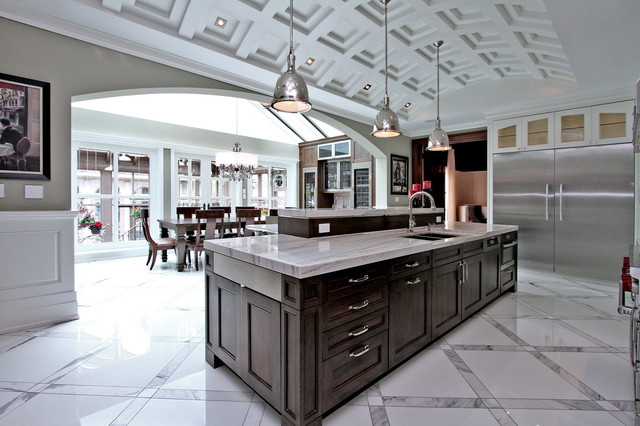 modern mansion kitchen