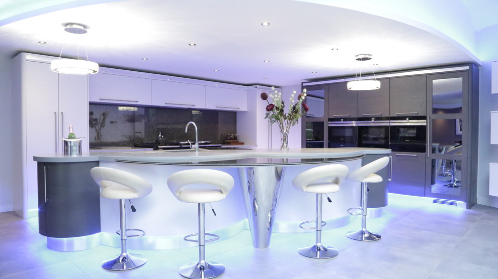 Moderne Küche in Essex