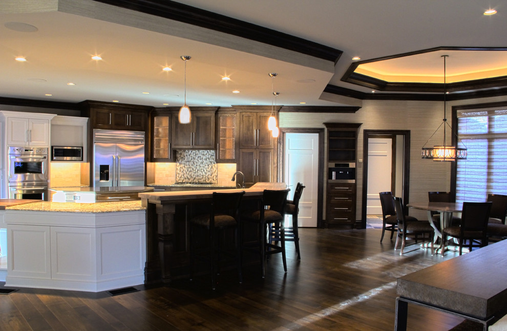 Luxury Regency Home Omaha, NE Transitional Kitchen Omaha by