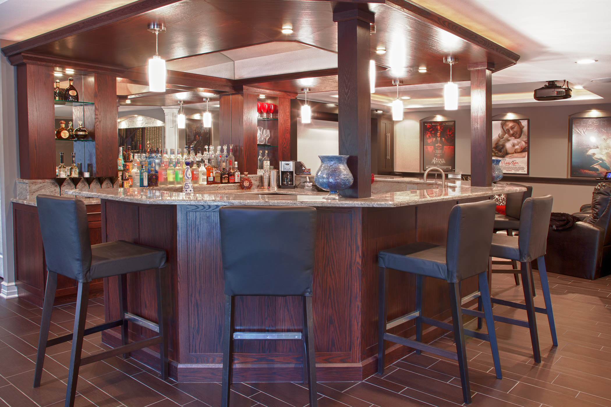 Wrap Around Bar Houzz Wrap Around Bar Houzz, Wrap Around Bar Table