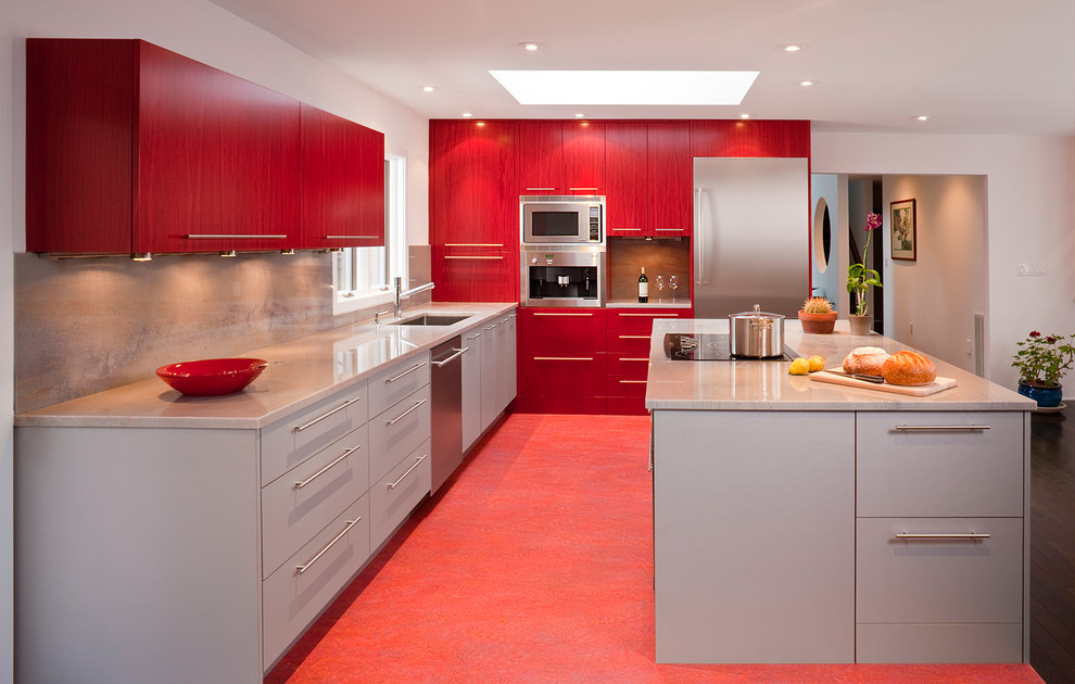 MADISON 1 Modern Kitchen New York by Fletcher Cameron Kitchens