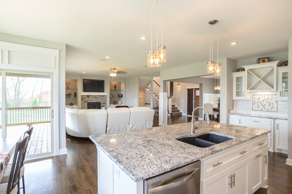 Madison Contemporary Home in Kansas City Contemporary Kitchen