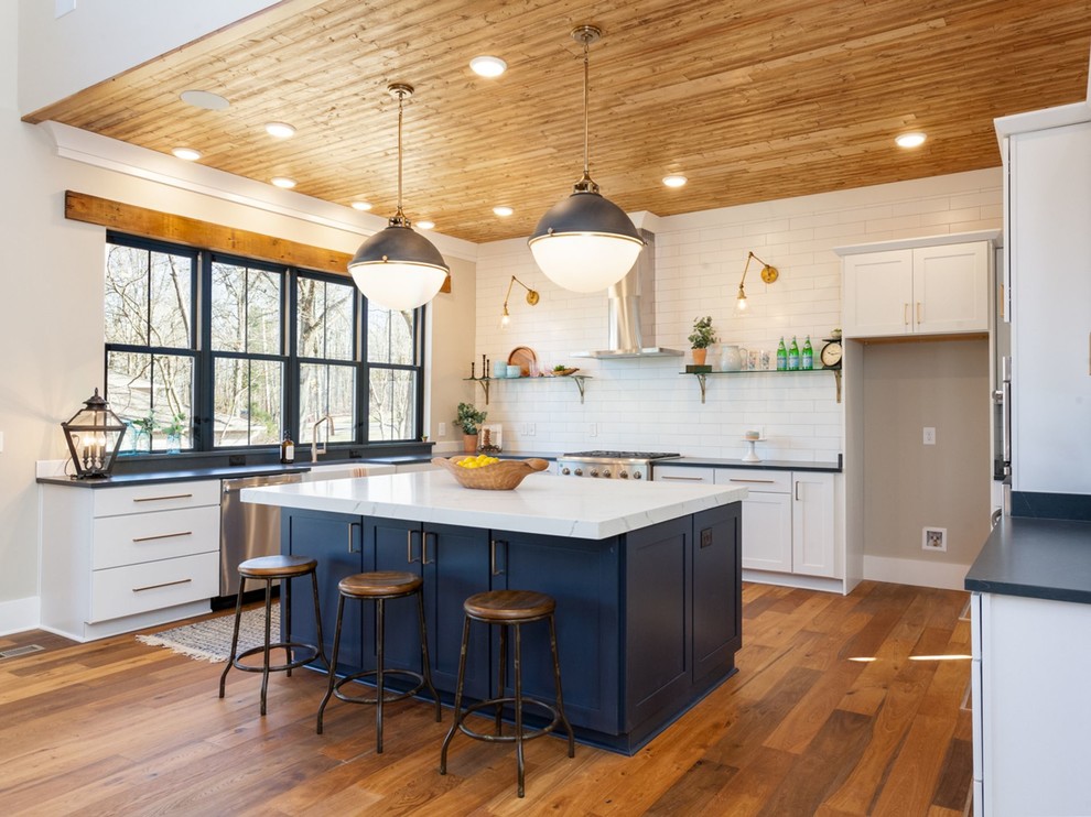 Madison craftsman home Farmhouse Kitchen Other by Wolde Flooring Houzz