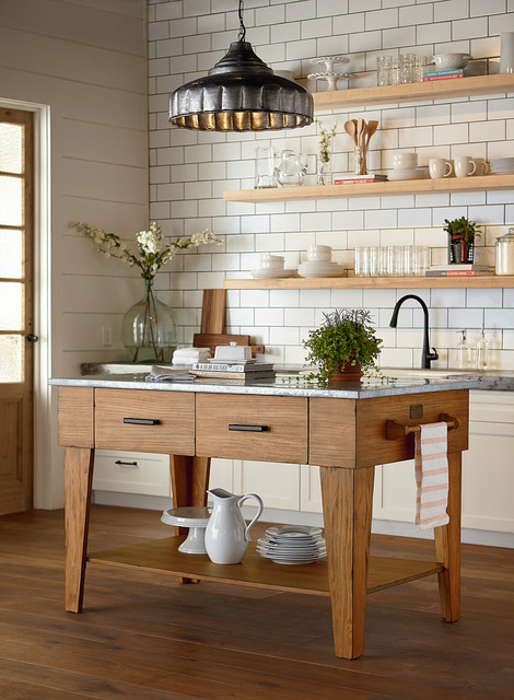 How To Get A Modern Farmhouse Style Kitchen, Farmhouse Style Kitchen Furniture