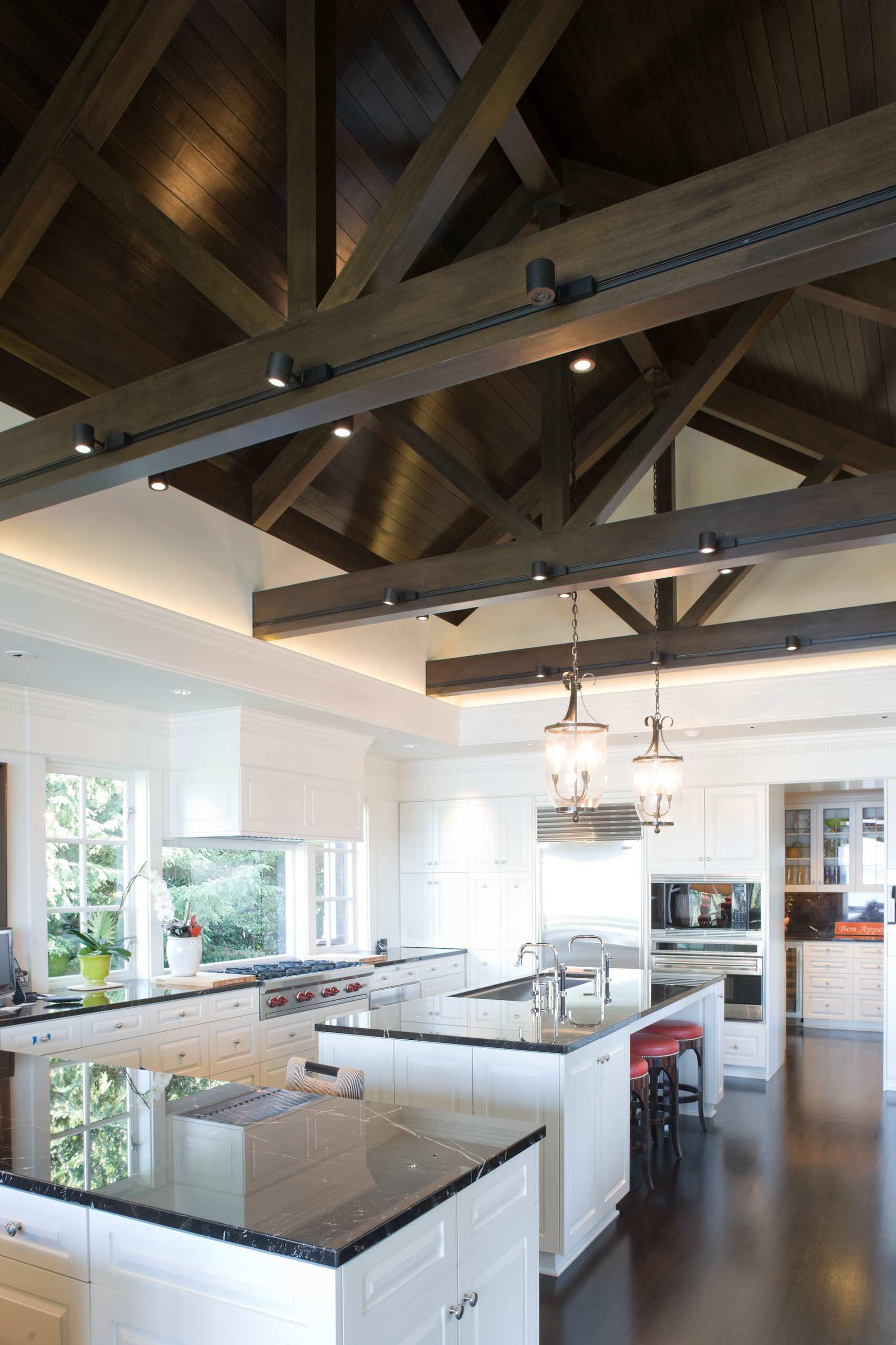 Lighting Ideas For Exposed Ceiling Beams The Best Picture Of Beam