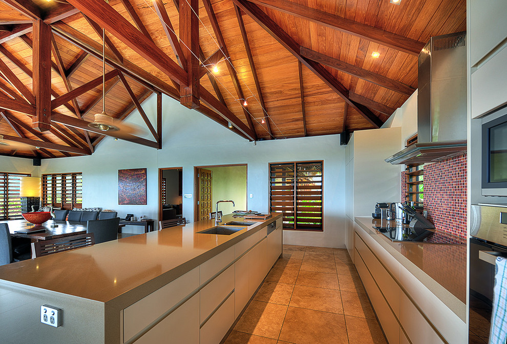 Design ideas for a world-inspired kitchen in Brisbane.