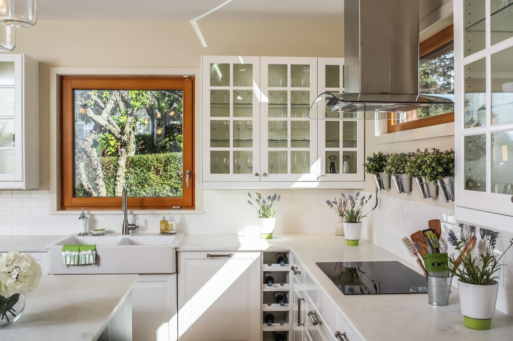 Kitchen Design Idea - Integrated Cooktop Counter