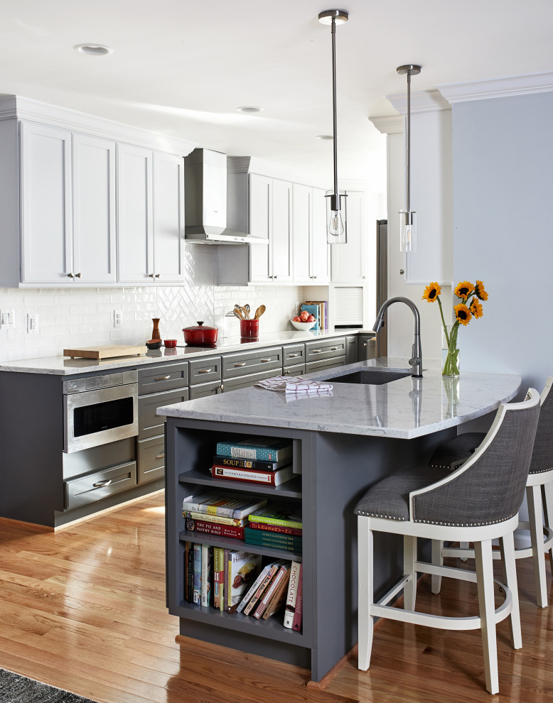 Mandy & Steve's kitchen - Transitional - Kitchen - DC Metro - by April ...