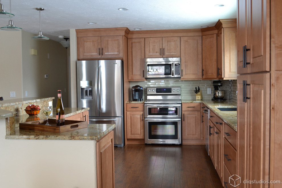 Maple Kitchen Cabinets - Traditional - Kitchen - Minneapolis - by ...
