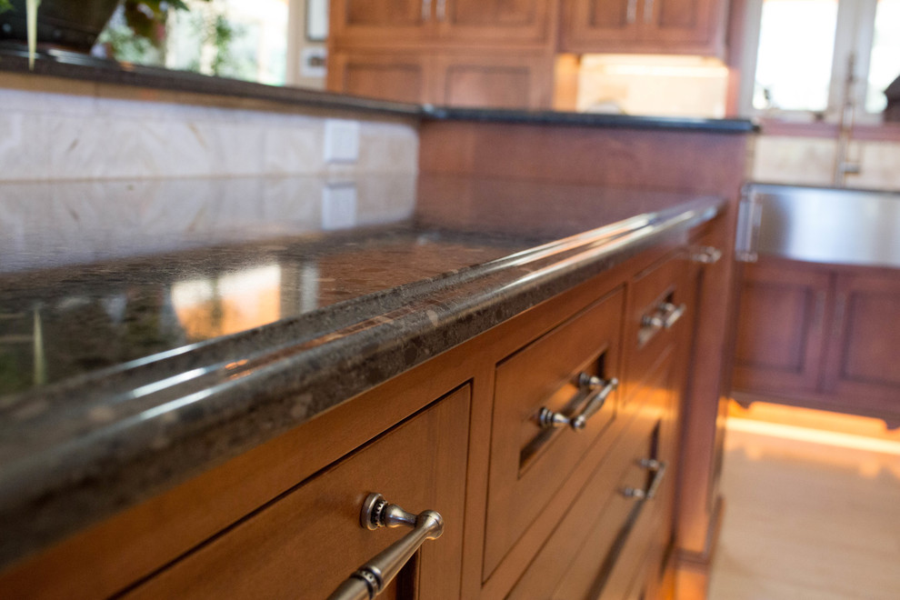 Maple Kitchen With Inset Doors Craftsman Kitchen Minneapolis By Dynamic Woodworking