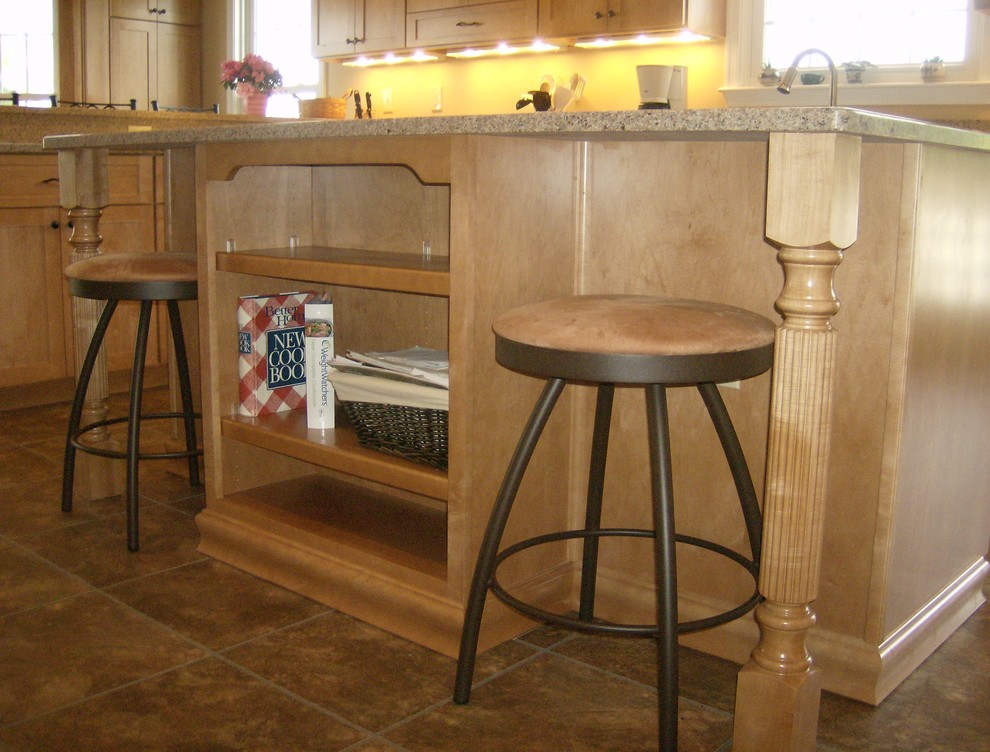 Maple Kitchens Farmhouse Kitchen Baltimore by J.R. LeFaivre