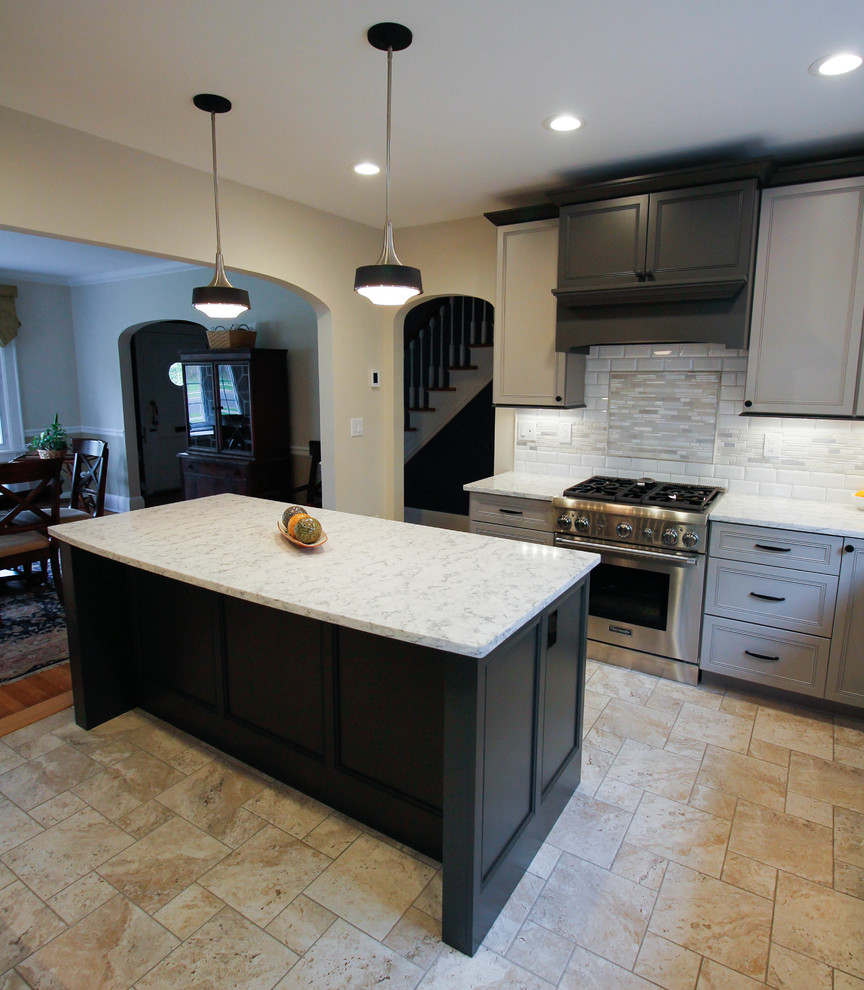 Maple Shade Urban Bronze Kitchen Chicago by Brighton