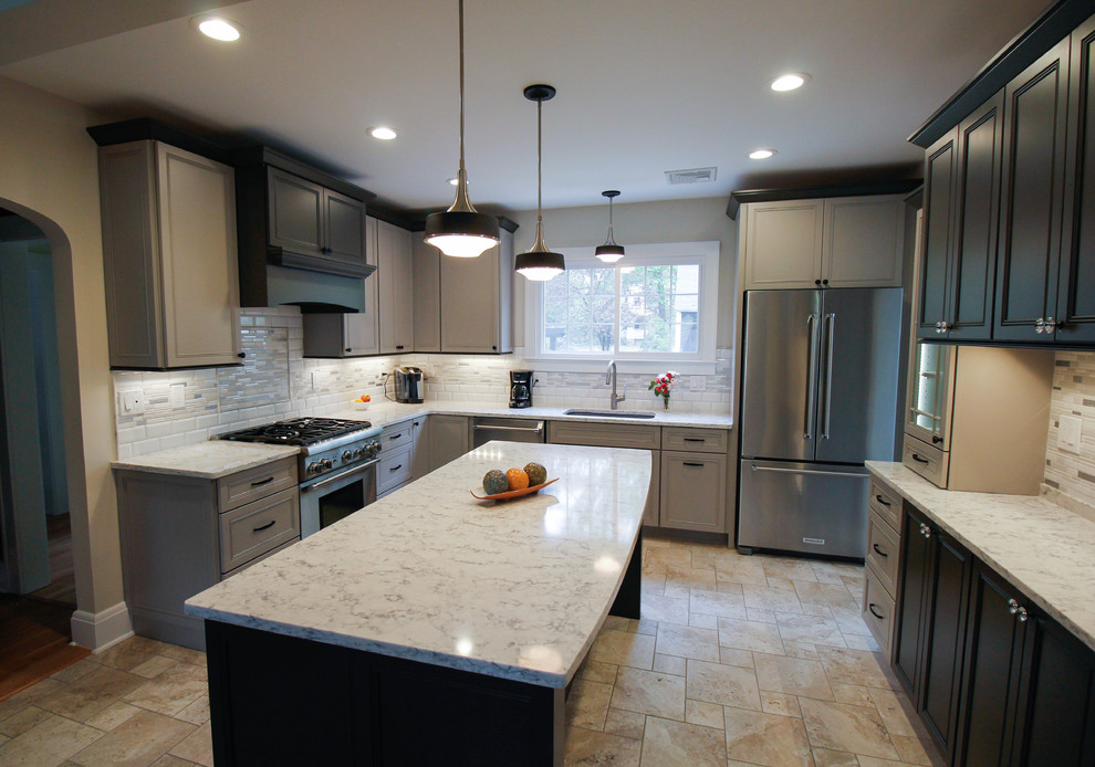 Maple Shade Urban Bronze Kitchen Chicago by Brighton