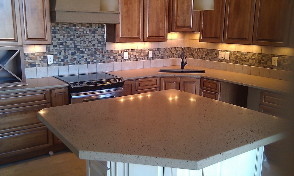 Marble Works Genesis Quartz Kitchen Traditional Kitchen Omaha