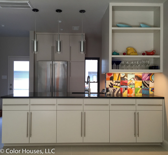 Marengo Silestone Quartz Kitchen Contemporary Kitchen Houston