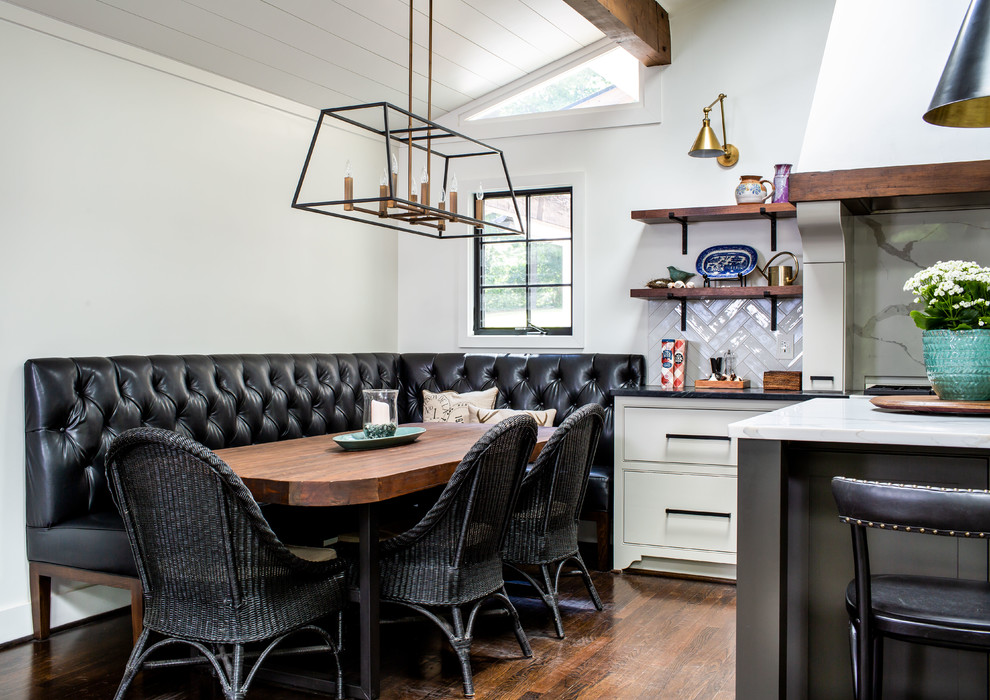 Photo of a contemporary kitchen in Atlanta.