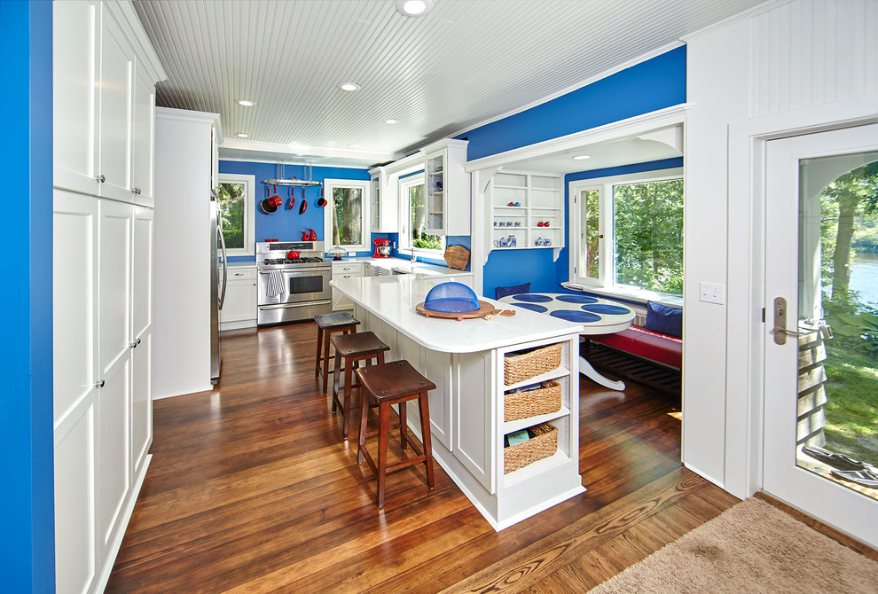 Marine on St. Croix Kitchen Maritim Küche Minneapolis von APEX