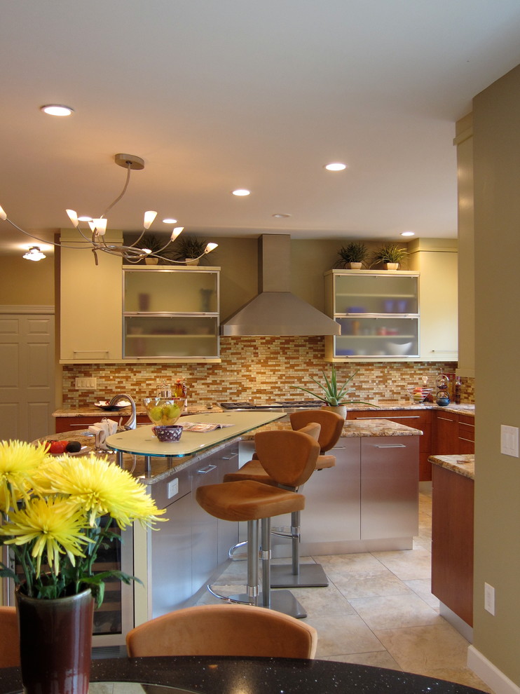 Marlboro renovation Modern Kitchen New York by Storer Designs