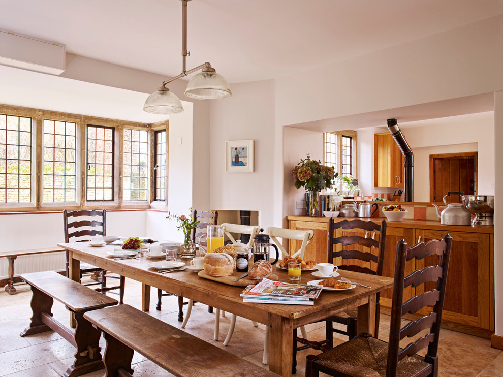 Inspiration for a country dining room in Gloucestershire.