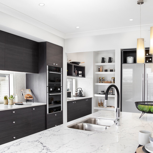 Massena Shell Cove Ii Contemporary Kitchen Wollongong By Mcdonald Jones Homes Houzz Ie Massena Shell Cove Ii Contemporary, Massena Kitchen Cabinets