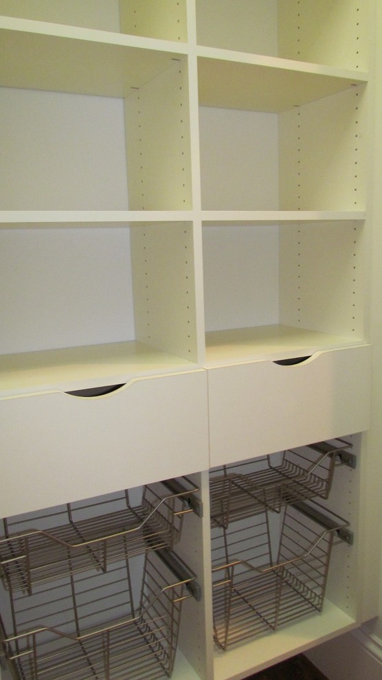 Master WalkIn Closet & Pantry Duluth, Traditional Kitchen