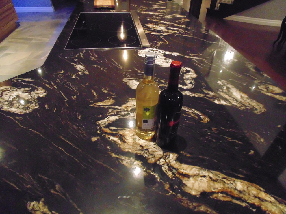 Matrix Nevada Island Kitchen Toronto by Stonex Granite & Quartz