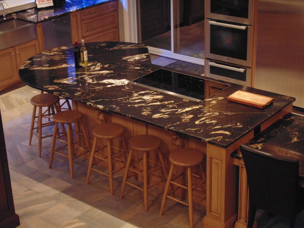 Matrix Nevada Island Kitchen Toronto by Stonex Granite & Quartz