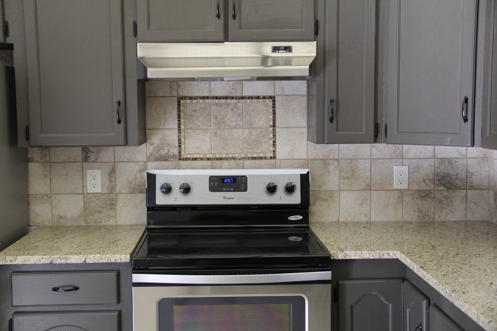 Mayland Heights Bungalow Transitional Kitchen Calgary by VSG Interiors Houzz