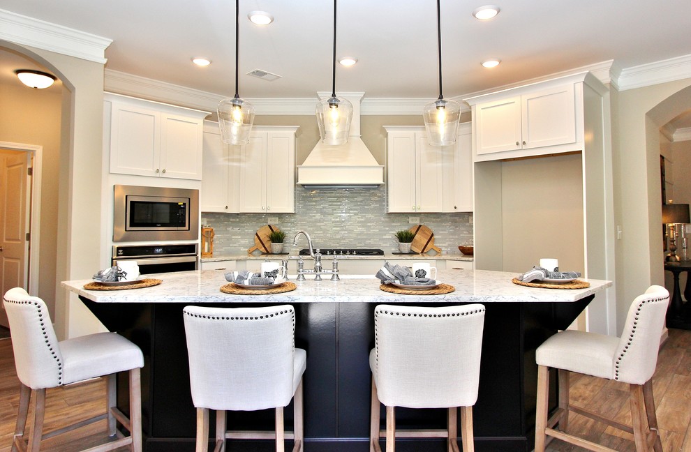 McClure Farms Campagne Cuisine Atlanta par Aerie Interiors Houzz