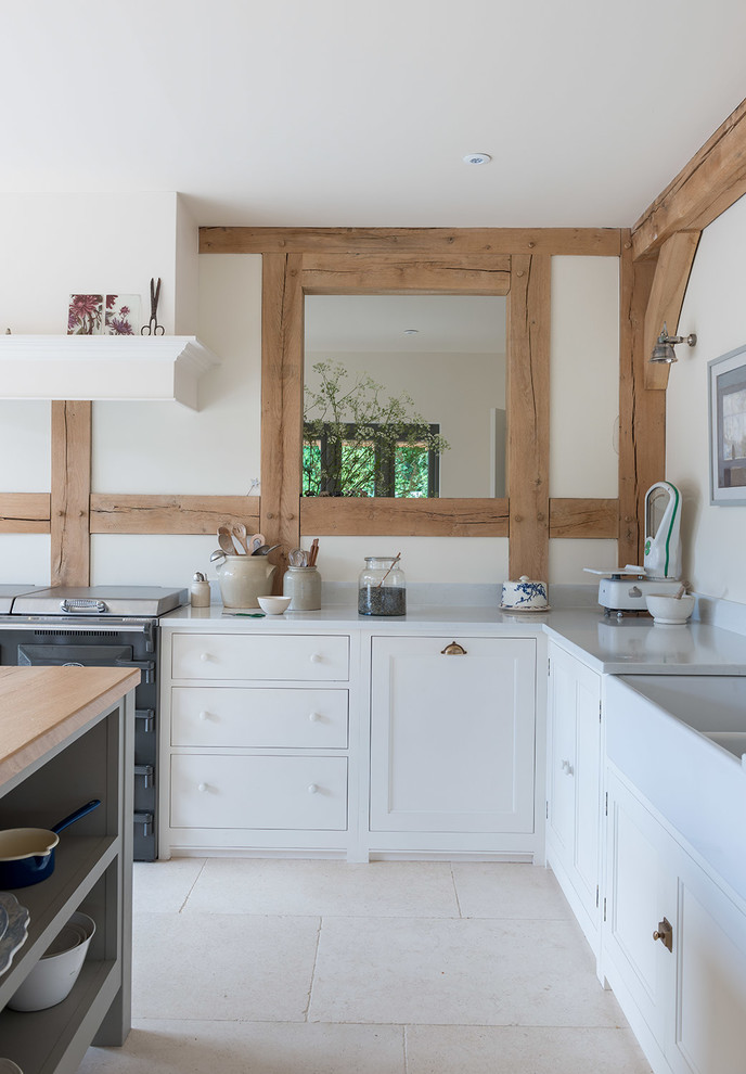 This is an example of a farmhouse kitchen in West Midlands.