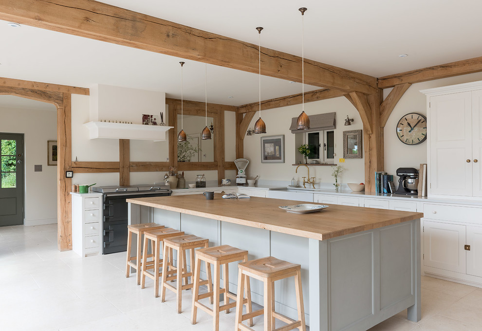 Meadowmead Farmhouse Kitchen West Midlands by Border Oak Ltd Houzz