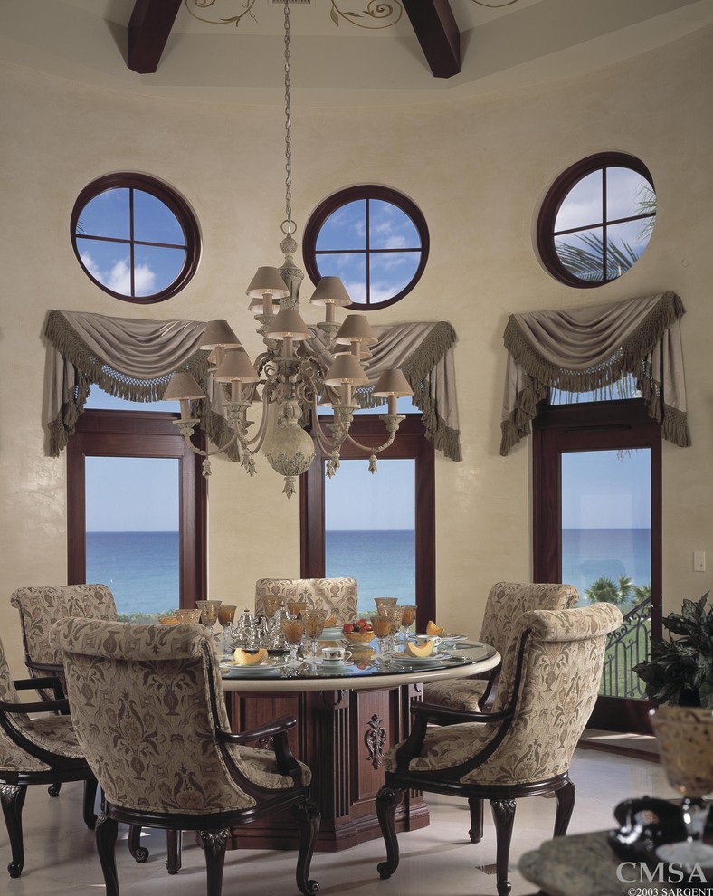 Inspiration for a mediterranean kitchen remodel in Tampa