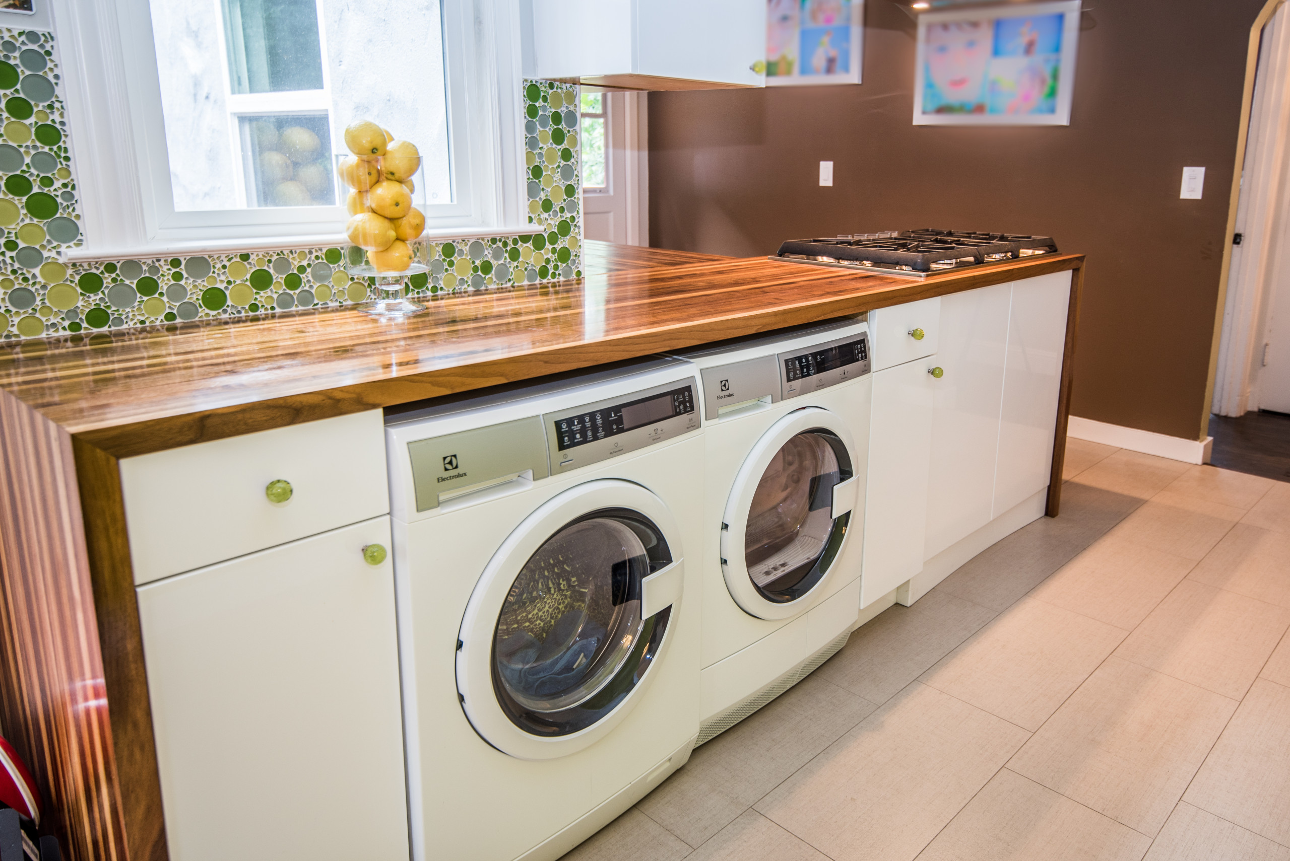 Дизайн кухни со стиральной машиной — варианты удачного размещения