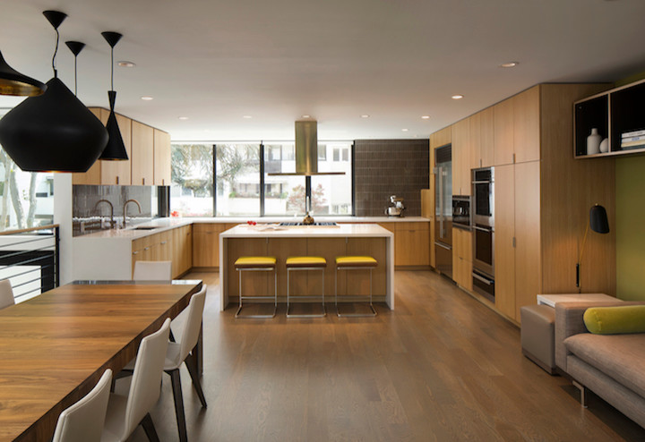 Menlo Park Townhouse - Contemporary - Kitchen - San Francisco - by John