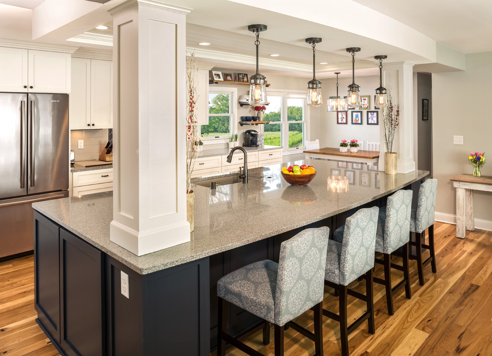 Mequon Open Concept Kitchen Remodel - Traditional - Kitchen - Milwaukee