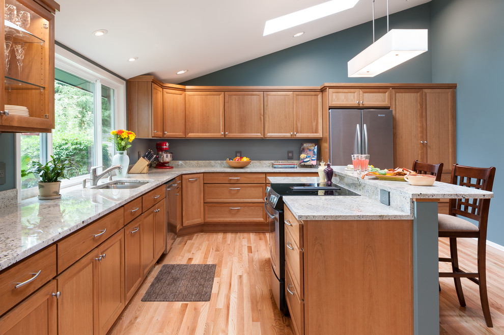 Mercer Island Great Room Remodel Traditional Kitchen Seattle by