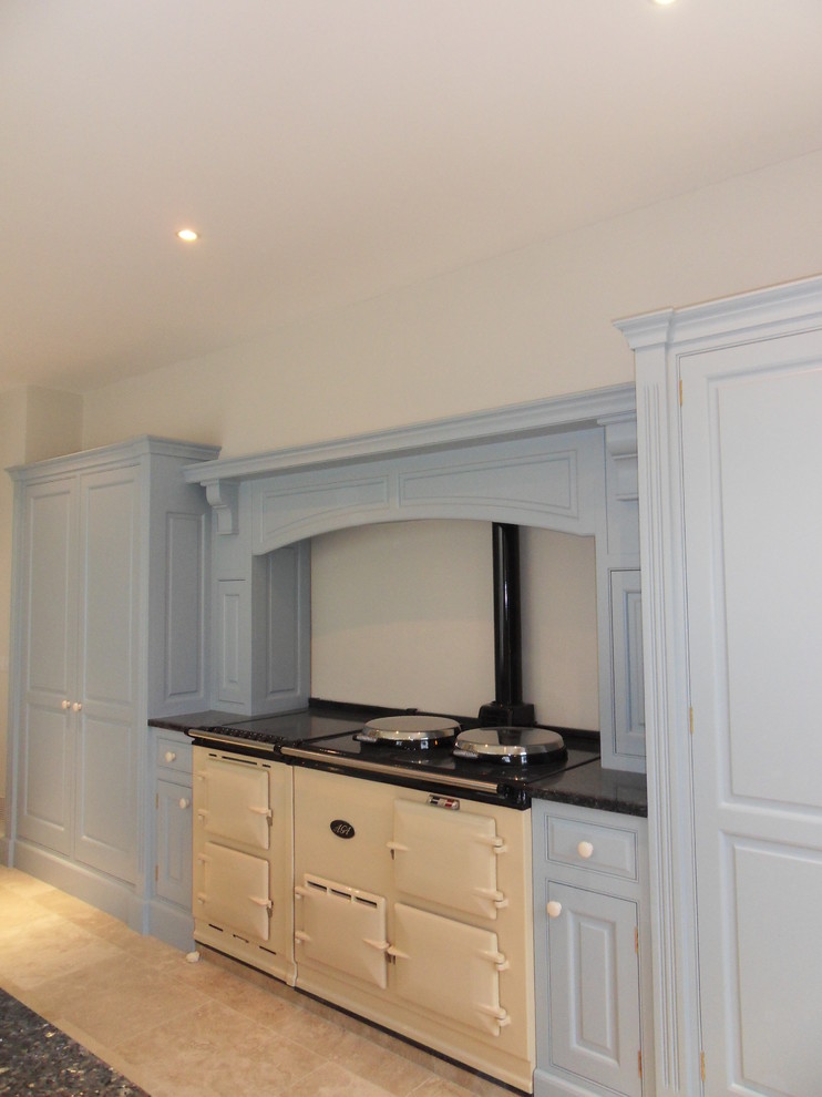Example of a classic kitchen design in West Midlands