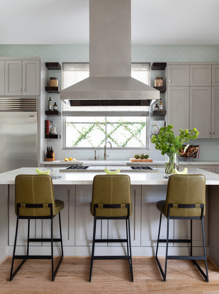 Mid Century Modern - Dunstan - Transitional - Kitchen - Houston - by ...