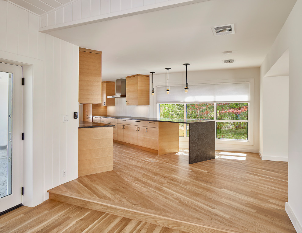 Mid century modern Interior Kitchen Dallas by USI Design & Remodeling Houzz